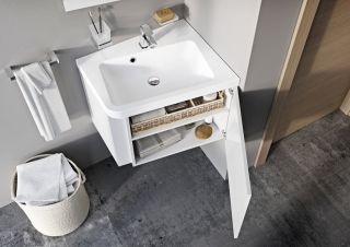 Ravak Тумба под умывальник SD 10° 650 R белая